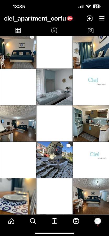 Ciel Apartment, 5 Minutes Walk From Ipsos Beach! Exterior photo